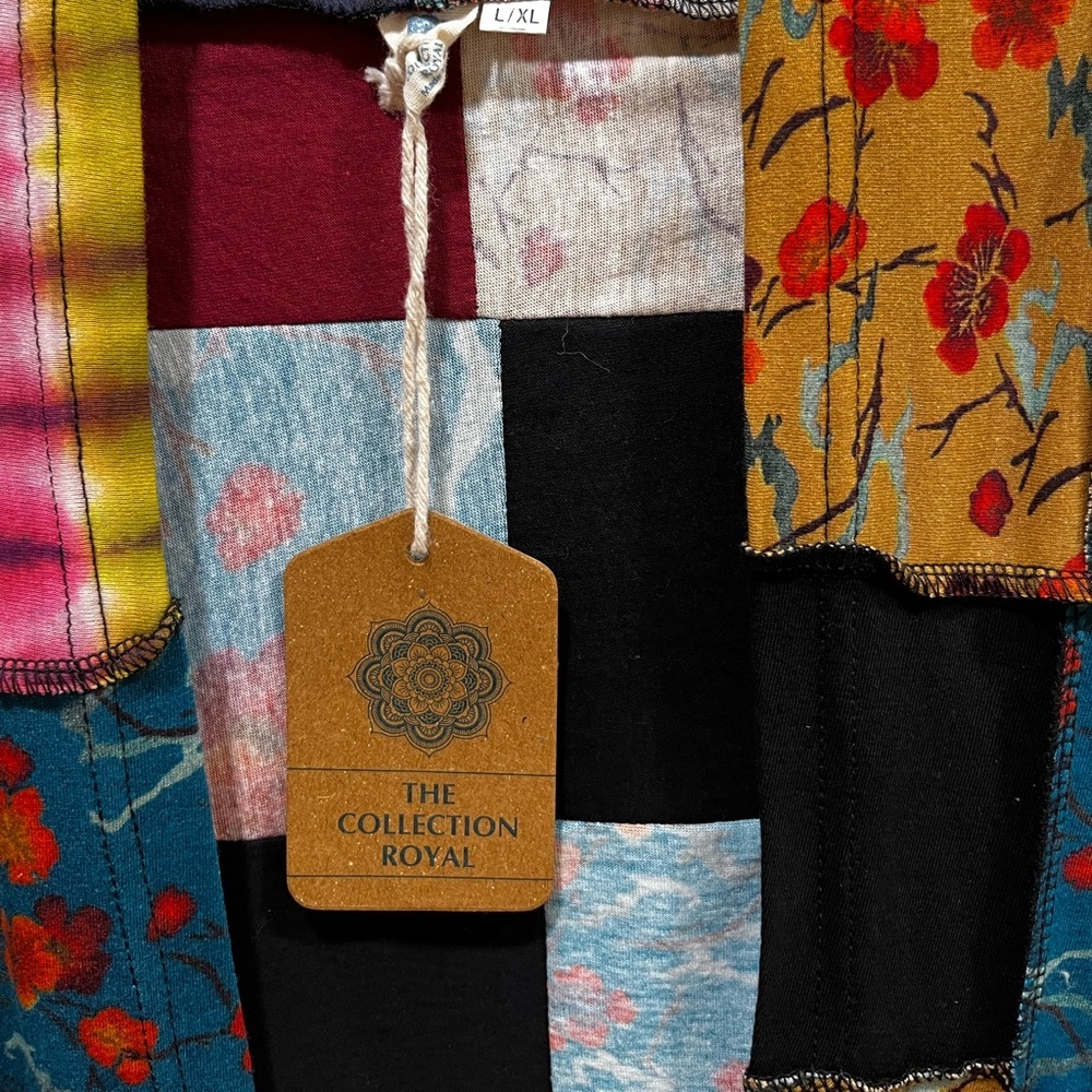 Multicolor Patchwork Vest - image 6